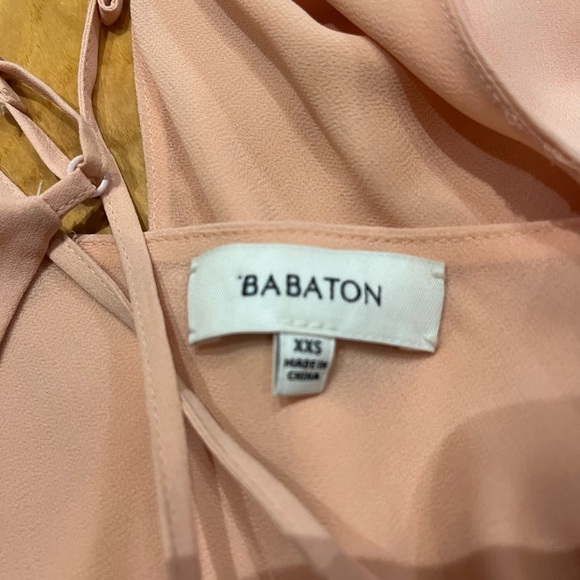 Aritzia Babaton pale pink tank top size xxs! - Picture 3 of 3